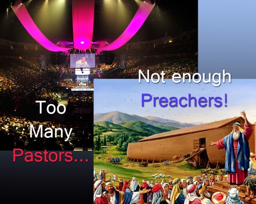 Too many pastors - not enough preachers